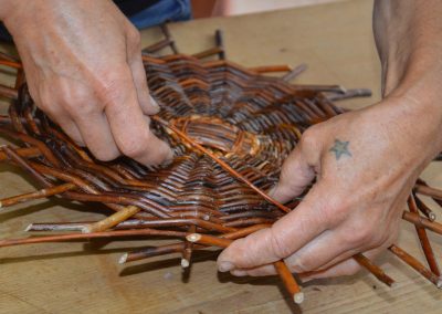 Flechtkurs Weidenkorb